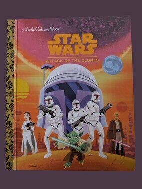 10/$25 Star Wars: Attack of the Clones Little Golden Book